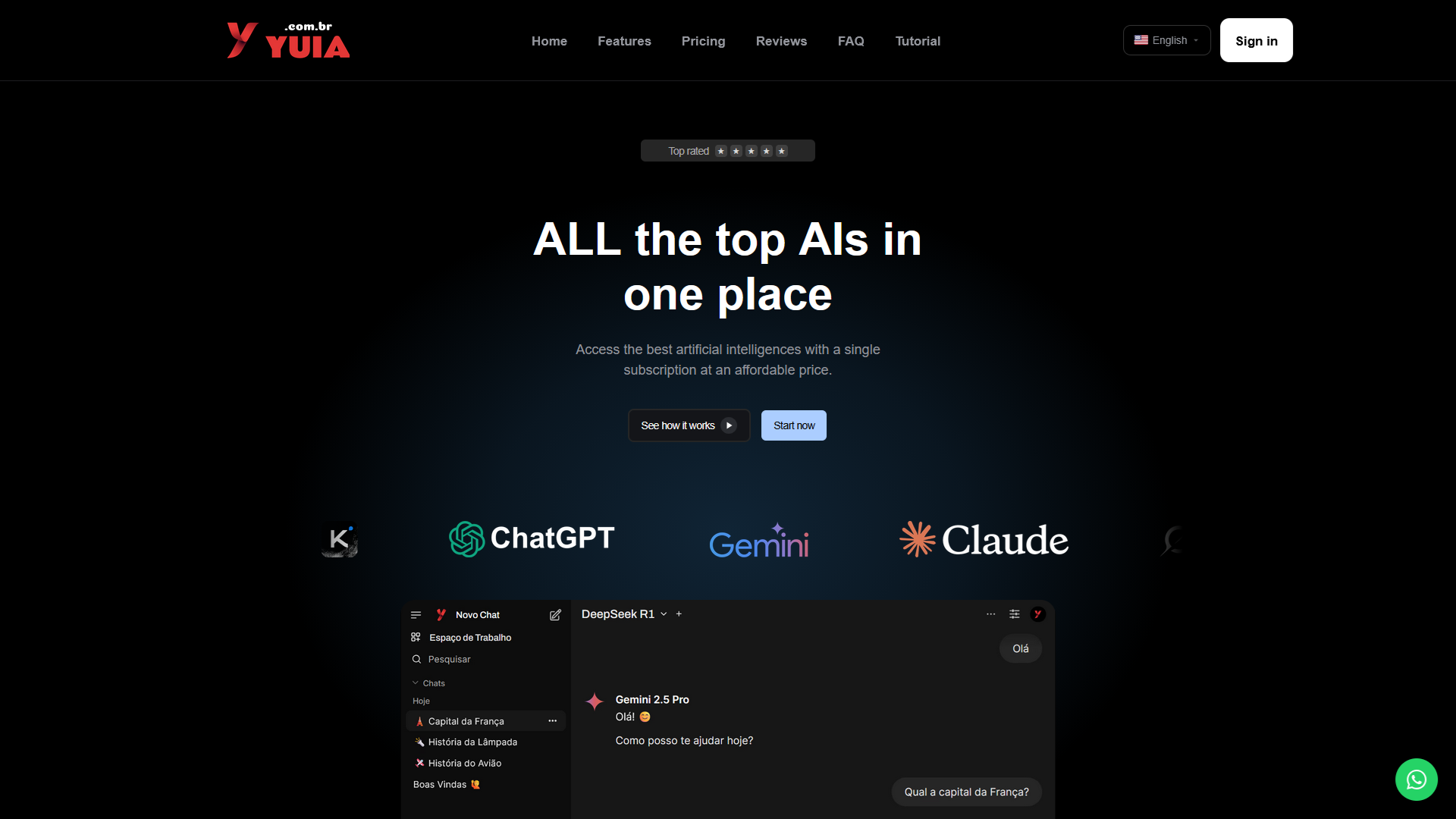 YuIA - Plataforma de IA